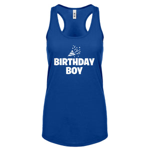 Birthday Boy Womens Racerback Tank Top