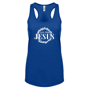 Racerback Yall Need Jesus Womens Tank Top