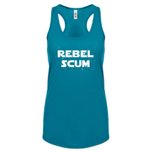 Racerback Rebel Scum Womens Tank Top