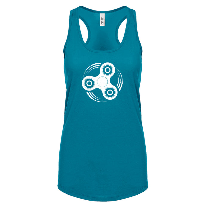 Racerback Fidget Spinner Womens Tank Top