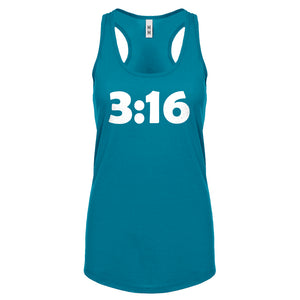 THREE SIXTEEN Womens Racerback Tank Top