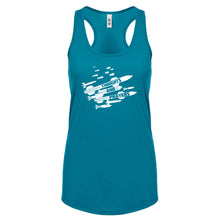 Racerback Thoughts and Prayers Womens Tank Top