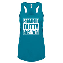 Straight Outta Scranton Womens Racerback Tank Top