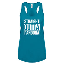 Racerback Straight Outta Pandora Womens Tank Top