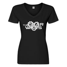 Womens The Gear Wars Vneck T-shirt