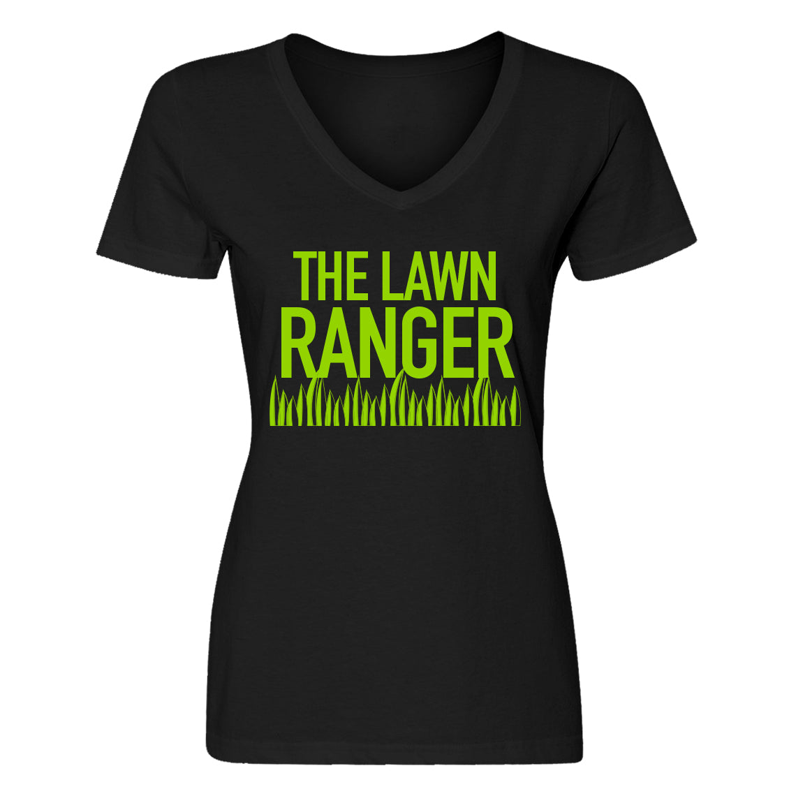 Womens The Lawn Ranger V-Neck T-shirt