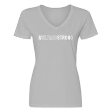 Womens #ELPASOSTRONG V-Neck T-shirt