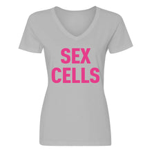 Womens Sex Cells Vneck T-shirt