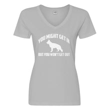 Womens You Might Get In Vneck T-shirt