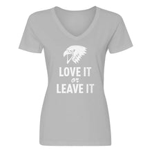 Womens Love it or Leave it! V-Neck T-shirt