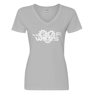 Womens The Gear Wars Vneck T-shirt