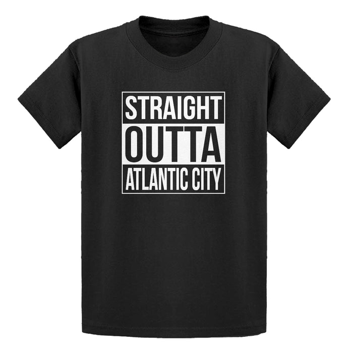 Youth Straight Outta Atlantic City Kids T-shirt