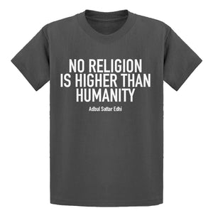 Youth No Religion Higher than Humanity Kids T-shirt