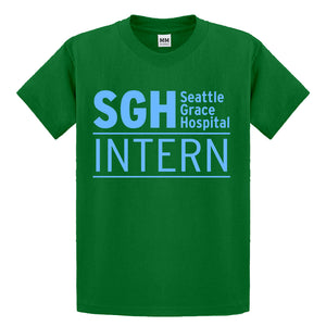 Youth Intern Seattle Grace Hospital Kids T-shirt