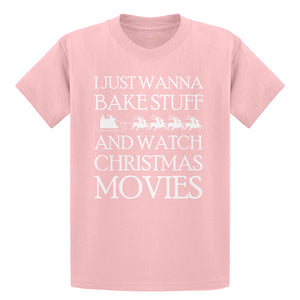 Youth Bake Stuff, Christmas Movies Kids T-shirt