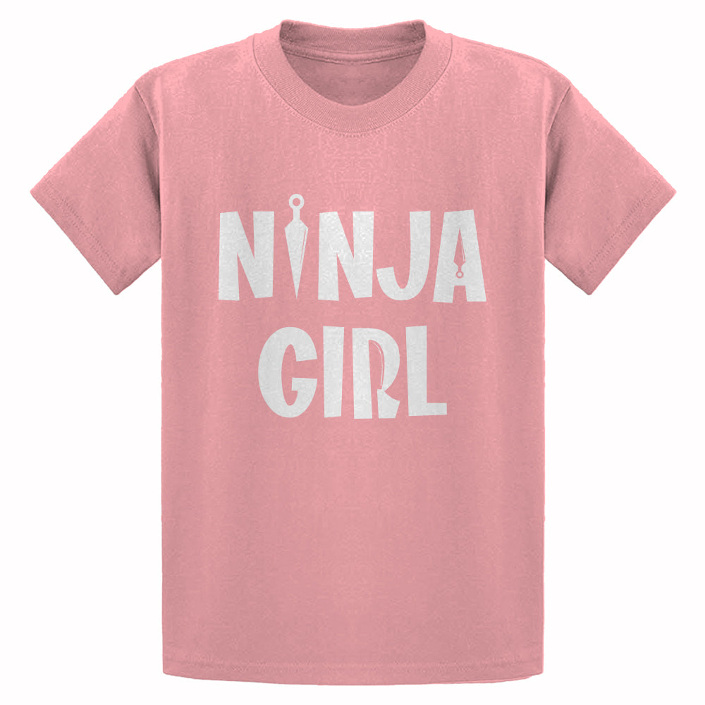 Ninja Girl Kids Light T-Shirt