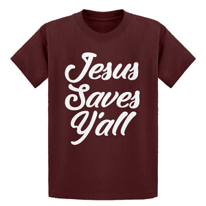 Youth Jesus Saves Yall Kids T-shirt