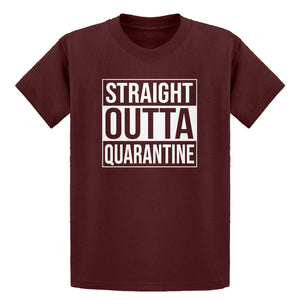 Youth Straight Outta Quarantine Kids T-shirt