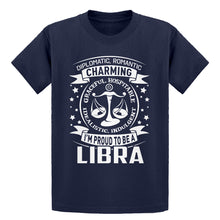 Youth Libra Astrology Zodiac Sign Kids T-shirt