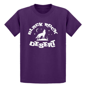 Youth Black Rock Desert Kids T-shirt