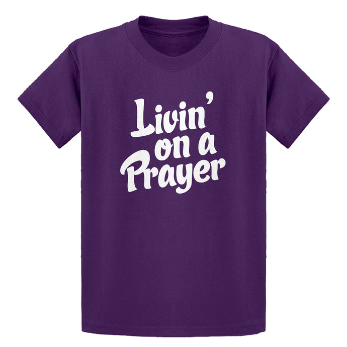 Youth Living on a Prayer Kids T-shirt