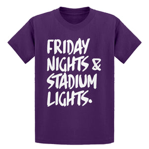 Youth Friday Nights Stadium Lights Kids T-shirt