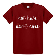 Youth Cat Hair Don't Care Kids T-shirt