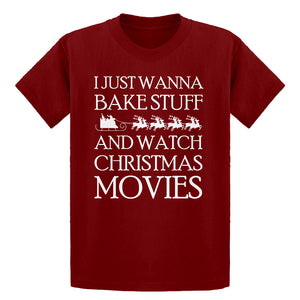 Youth Bake Stuff, Christmas Movies Kids T-shirt