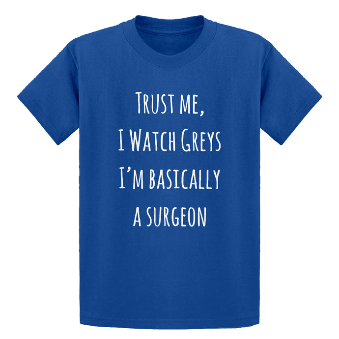 Youth Trust Me, I Watch Greys Kids T-shirt