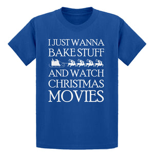 Youth Bake Stuff, Christmas Movies Kids T-shirt