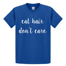 Youth Cat Hair Don't Care Kids T-shirt