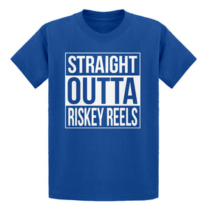 Youth Straight Outta Riskey Reels Kids T-shirt